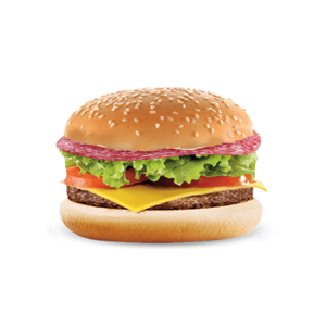 Salami Burger